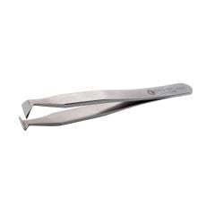 Ideal-tek 15A.C.0.ITU High Precision Carbon Steel Cutting Tweezer with Angled Blade Tips, 4.72" OAL