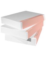 Papel ESD-Safe, blanco con rayas rosas, 8.5" x 11", 500 hojas