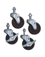 Bulman Products 397 Casters for Rolling Paper Cutter Systems (Set of 4)