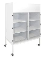 CleanPro&reg; Polypropylene Storage Cabinet with Laminar Air Flow