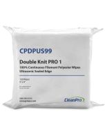 Double Knit PRO 10 Polyester Wipes with Ultrasonically Sealed Edge