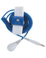 Desco 09100 Jewel Elastic Adjustable Wrist Strap, 6' (Sapphire)