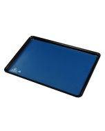 Desco 65144 Statfree&reg; B2 Vinyl Tray Liner, Dark Blue, 16" x 24"