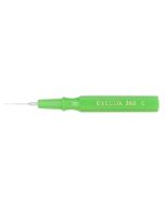 ★★★ Mini-Spatula with Green Plastic Handle & 0.020" Tip, 2.5" OAL