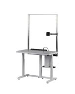 Gibo/Kodama EX4 Ergo Lift Height Adjustable ESD Workstation with Stainless Steel Work Surface