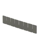 LEWISBins DV1025 Vertical Divider, Grey, 1.9" Tall