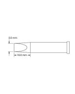 Metcal GT6-CH0050S 40&deg; Chisel Soldering Tip, 5.0 x 10mm