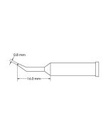 Metcal GT6-CN1608R-PK Bent Access Conical Soldering Tip, 8.0 x 16mm Drawing