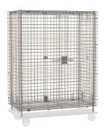 Metro SEC56S-HD Stainless Steel Security Cart, Heavy-Duty, fits 24" x 60" Shelves