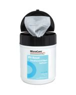 MicroCare MCC-BACW 100% Isopropyl Alcohol (IPS) Surface & Stencil Cleaner Wipes, 8" x 5" (Case of 12 Tubs, 50 per Tub)