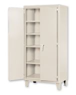 Pucel SXHDSC-4872-24-4 Super Heavy Duty Storage Cabinet with 4 Shelves, 24" x 48" x 72"