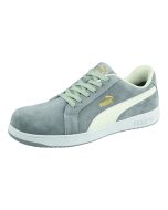 PUMA Safety Iconic Static Dissipative Men's Low Suede Safety Shoe, Gray (Pair)