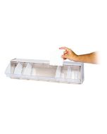 Quantum Dividable Tip Out Bins with (1) Clear Compartment