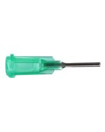 Techcon TE718025PK TE Series Dispensing Tips, 0.25", 18 Gauge, Green