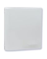 Texwipe TX5810 TexWrite&trade; Metal-Free 3-Ring Binder with 1" Capacity, White