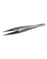 Tronex 3C-CB-SA-CH Precision Stainless Steel Tweezer with Replaceable Very Fine, Short Straight Carbon Fiber Tips