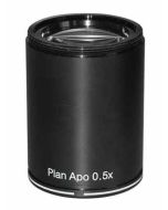 Infinity Plan Apochromatic Objective Lens for 8-80x Parallel Stereo Zoom Microscopes, 0.5x