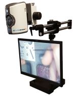 EVO Cam II Long Distance Digital Microscope with Track Stand & 25" Monitor 