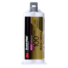 3M Scotch-Weld™ DP100 Epoxy Adhesive, Clear, 48.5ml Duo-Pak