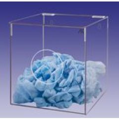 AK, LTD. AK-263 Acrylic Bootie/Bouffant Cap Dispenser, 12" x 12" x 12"