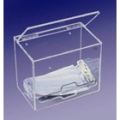 AK, LTD. AK-266 Acrylic Face Mask Dispenser, 5.25" x 9" x 8"