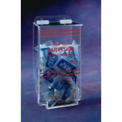 AK, LTD. AK-301 Acrylic Ear Plug Dispenser, 7.75" x 6" x 11" x 7.75" 