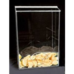 AK, LTD. AK-790-C Acrylic Accessory Bin, 6" x 12.5" x 17"