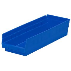 Akro-Mils 30138 Shelf Bins, 6.63" x 17.88" x 4"