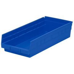 Akro-Mils 30158 Shelf Bins, 8.38" x 17.88" x 4"