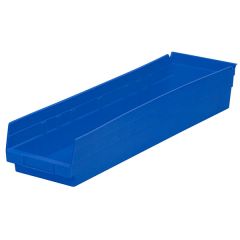 Akro-Mils 30164 Shelf Bins, 6.63" x 23.63" x 4"