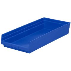 Akro-Mils 30174 Shelf Bins, 11.13" x 23.63" x 4"