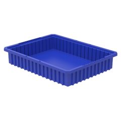 Akro-Mils 33224 Akro-Grid Dividable Grid Container, 17.38" x 22.38" x 4" Blue