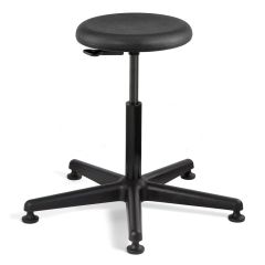 Bevco 3300-P Mid-Height Backless Stool, Polyurethane