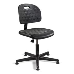 Bevco V7007 Breva Desk Height Chair with Black Nylon Base, Polyurethane