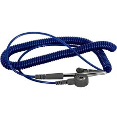 Botron B2508 GEM Wrist Strap Coil Cord with 1/8