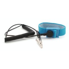 Botron B9008 Adjustable Elastic Wrist Strap with 1/8