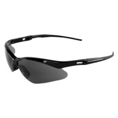 Bullhead Safety® BH2253AF Spearfish Safety Glasses with Shiny Black Frame & Anti-Fog Smoke Lens