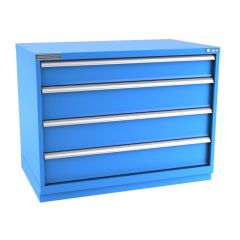 Champion Tool Storage Extra Wide Bench Height Cabinet with 84 Compartments & 4 Drawers, 28.5" x 47" x 35.88"