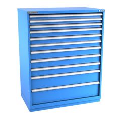 Champion Tool Storage Extra Wide Eye Level Height Cabinet with 304 Compartments & 11 Drawers, 28.5" x 47" x 59.5"