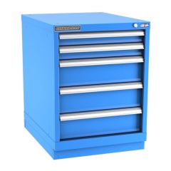 Champion Tool Storage Narrow Width Desk Height Cabinet with 42 Compartments & 5 Drawers, 28.5" x 22.12" x 29.88"