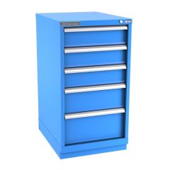 Champion Tool Storage Narrow Width Counter Height Cabinet with 25 Compartments & 5 Drawers, 28.5" x 22.12" x 41.75"