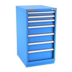 Champion Tool Storage Narrow Width Counter Height Cabinet with 74 Compartments & 7 Drawers, 28.5" x 22.12" x 41.75"