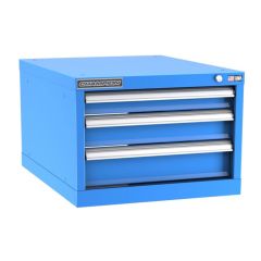 Champion Tool Storage Narrow Width Stackable Cabinet with 34 Compartments & 3 Drawers, 28.5" x 22.12" x 15.75"