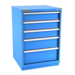 Champion Tool Storage Standard Width Counter Height Cabinet with 61 Compartments & 5 Drawers, 28.5" x 28.25" x 41.75"