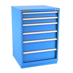 Champion Tool Storage Standard Width Counter Height Cabinet with 74 Compartments & 6 Drawers, 28.5" x 28.25" x 41.75"