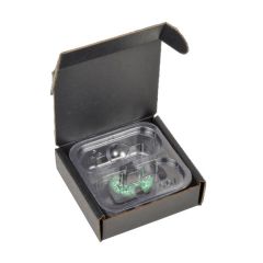 Conductive Containers SM Compak Standard Component Shippers with Dissipative Plastic Tray & Cover