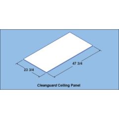 CRI 148062 Cleanguard Ceiling Panel with Sealed Edges, 2' x 4'