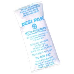 Desco 13850 Dessicant Pack 1/2 Unit, 550 per Pail