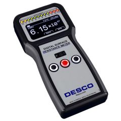 Desco 19291 Digital Surface Resistance Meter, includes NIST Certificate