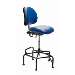 ergoCentric Ind. LF Bench Height Chair, Vinyl